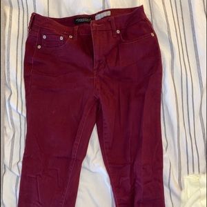 Maroon Aeropostale jeggings